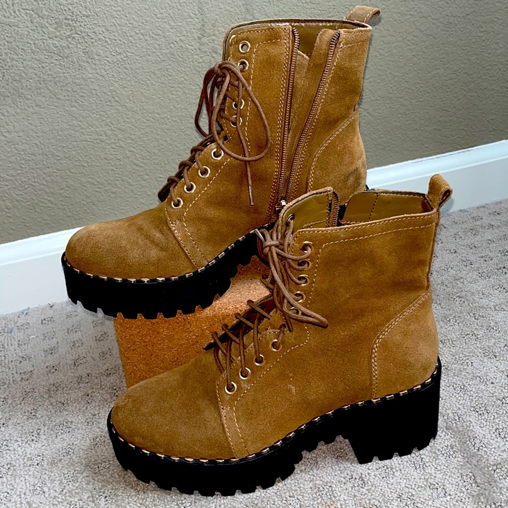 Vince Camuto Combat Boots